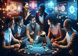 Live casino category pathway beside sports and game lobby for adults